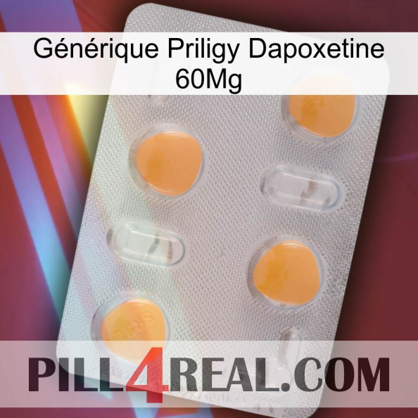 Générique Priligy Dapoxetine 60Mg 24